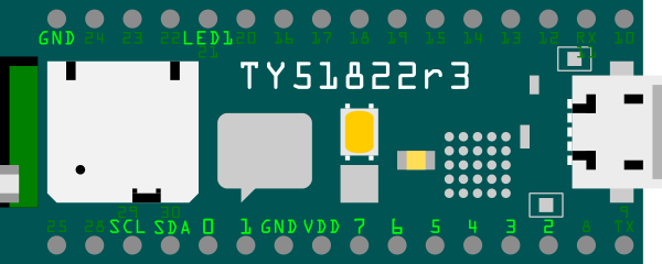 TY51822r3 PIN 配置図